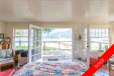 Indian Arm House with Acreage for sale:  1 bedroom 600 sq.ft. (Listed 2020-12-11)